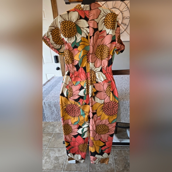FARM Rio Multicolor Sunflower Jumpsuit - Picture 2 of 11